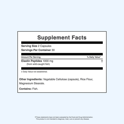 Elastin Peptide Skin Tightening Formula